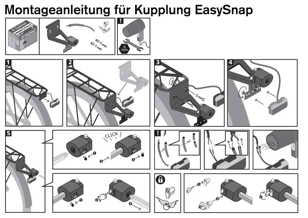 Fahrradkupplungen