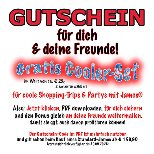 Gutschein für ein gratis Cooler-Set (download)